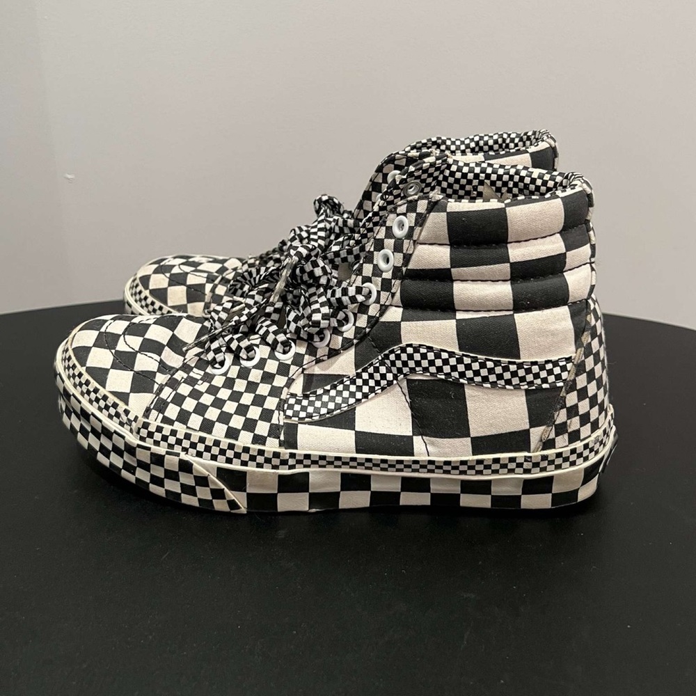 Vans Old Skool Sk8-Hi "All Over Checkerboard" Size US 8